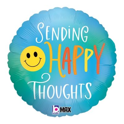 Sending Happy Thoughts Foil Balloon (45cm)