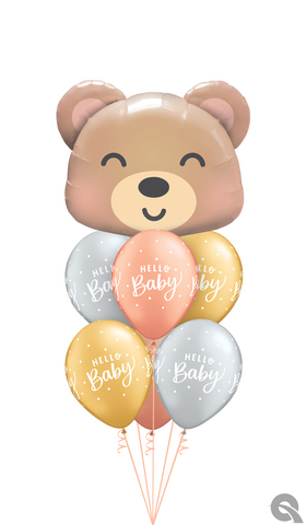 Hello Baby Boho Balloon Gift