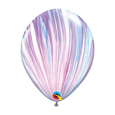 6 x Pastel Fashion Agate balloons