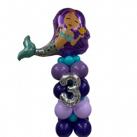 Mermaid Age Balloon Marquee