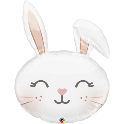 Cute Bunny Head Foil Balloon
