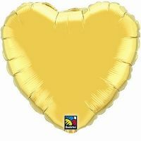 Metallic Gold Heart Foil Balloon