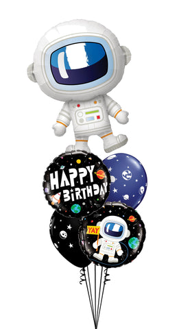 Outer Space Birthday Balloon Bouquet