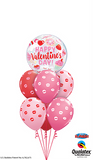 Happy Valentine's Day Sweet Kisses Balloon Bouquet