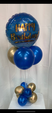 Birthday Balloon Stand ( Blue or Pink)