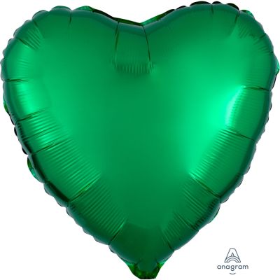 Emerald Green Heart Foil Balloon