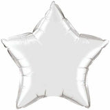 Silver Star Foil Balloon