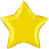 Yellow Star Foil Balloon