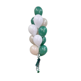 13 Balloon Floor Arrangement with Bows   ( 2- 3 Days Float time)