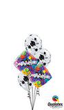 Diamond Graduation Congratulations Balloon Bouquet