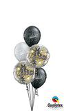 Elegant Graduation Congratulations Balloon Bouquet