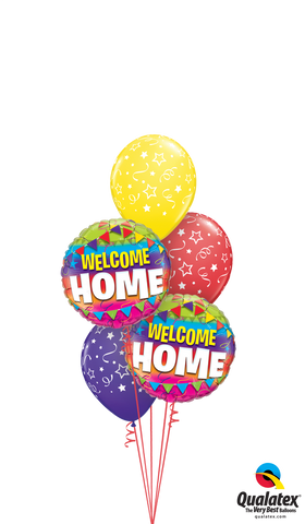 Welcome Home Stars Balloon Bouquet