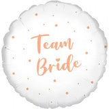 Team Bride Spots Foil Balloon