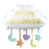 Baby Shower Cloud Shape Foil Balloon