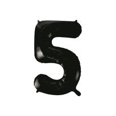 Number 5 Black Megaloon (86cm)