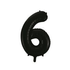 Number 6 Black Megaloon (86cm)