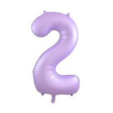 Matte Pastel Number 2 Lilac Megaloon Balloon (86cm)