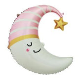 Pink Moon Balloon Shape