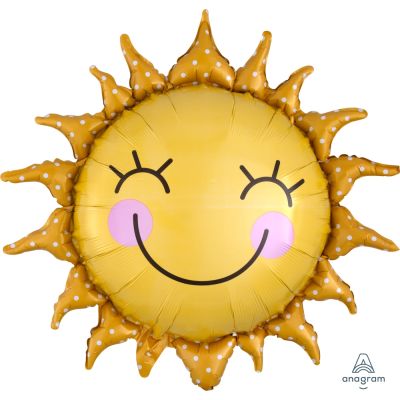 Rosy Cheek Sun Sunshine Balloon Shape