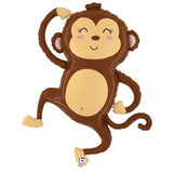 Jungle Monkey  - Helium Inflated Foil Balloon Shape