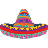 Sombrero Hat Shape Foil Balloon
