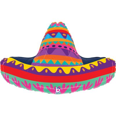 Sombrero Hat Shape Foil Balloon