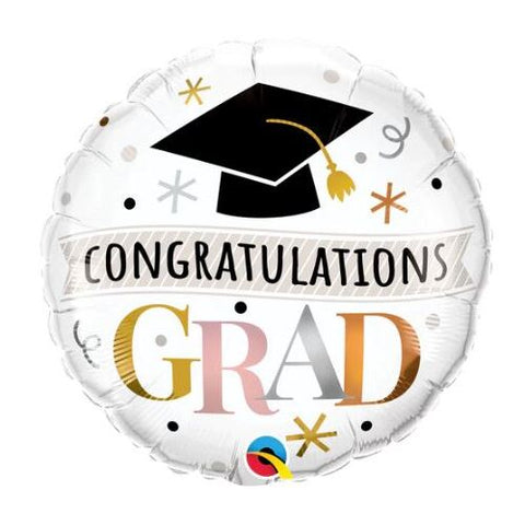 Congratulations GRAD! Foil Balloon