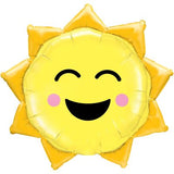 Happy Sun Sunshine Balloon Shape