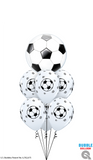 Soccer Soccer Soccer Balloon Bouquet