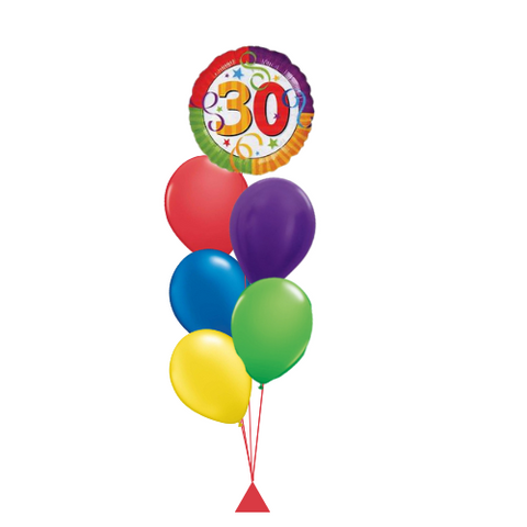18 Colourful Birthday Bouquet (Age 16, 18, 21, 30, 60, 100 Available)