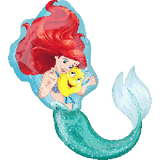 Disney Princess Ariel Shape Foil Balloon