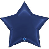 Navy Blue 45cm Star Foil Balloon