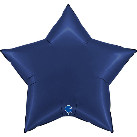Navy Blue 45cm Star Foil Balloon