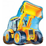 Construction Loader Foil Balloon Shape
