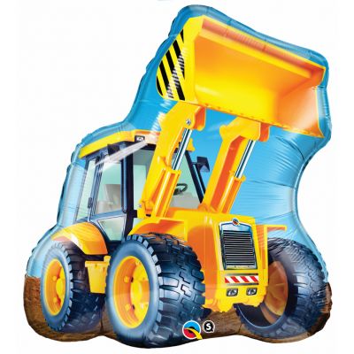 Construction Loader Foil Balloon Shape