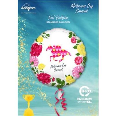 Melbourne Cup Carnival Horse & Jockey Foil Balloon