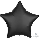Satin Luxe Onyx  Star Foil Balloon