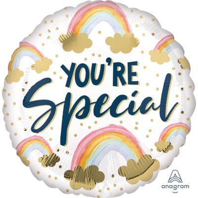 You're Special Rainbows Foil Balloon