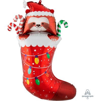 Christmas Stocking Foil Shape Balloon