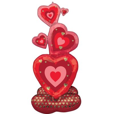 Lots of Hearts Air Loonz Balloon