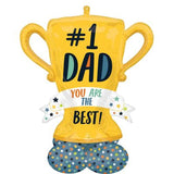 #1 Dad AirLoonz Balloon Gift