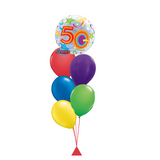 Colourful Bubble Birthday Bouquet (Age 16, 40, 50 Available)