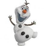 Frozen Olaf Shape Balloon - Helium Balloons