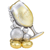 Cheers Champagne Airloonz Balloon