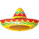 Sombrero Hat Shape Foil Balloon