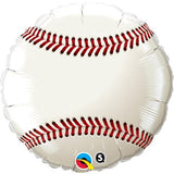Large Baseball Foil Balloon