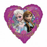 Frozen 2 Themed Sisters Heart Balloon