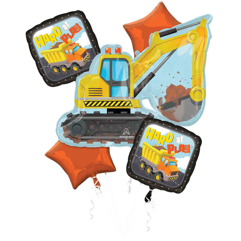 Construction Hard at Play Balloon Bouquet