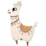 Llama Balloon Shape Delivered - Helium Balloons