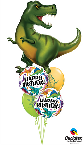 Happy Birthday Dinosaurs Balloon Bouquet